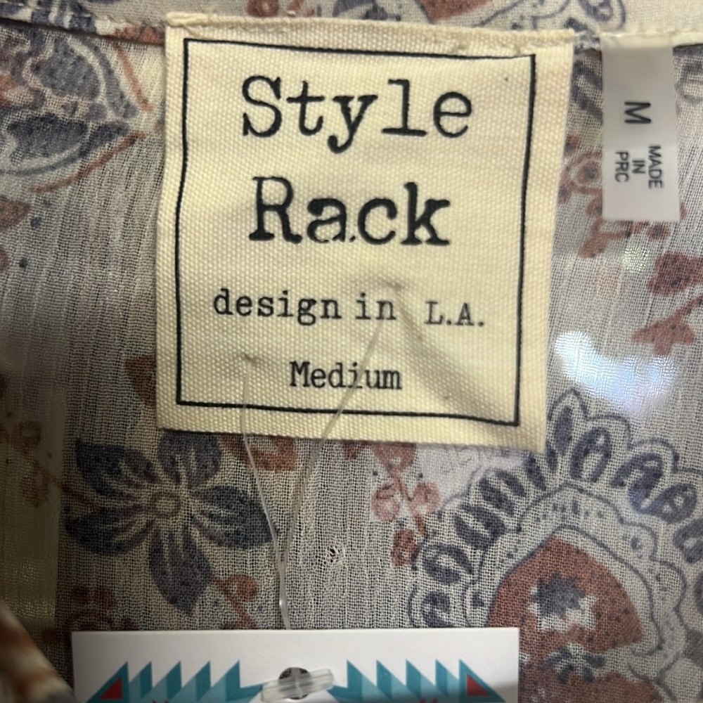 Sheer Style Rack Medium Shirt - Picture 3 of 4